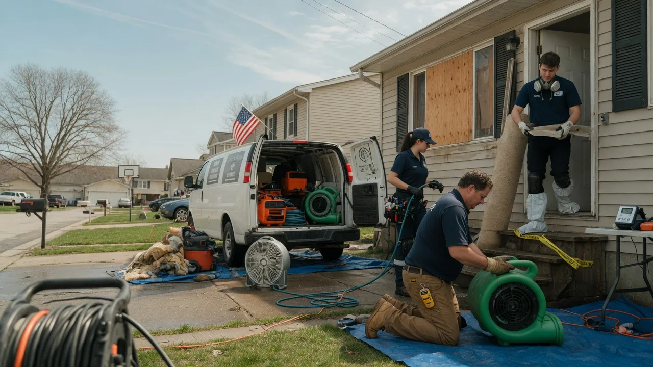 Water Damage Restoration in Crystal Beach, FL near me
